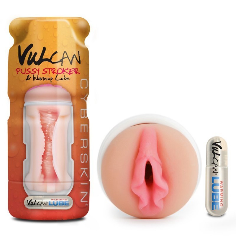 Masturbateur Chauffant CyberSkin Pussy Stroker Vulcan Pas Cher