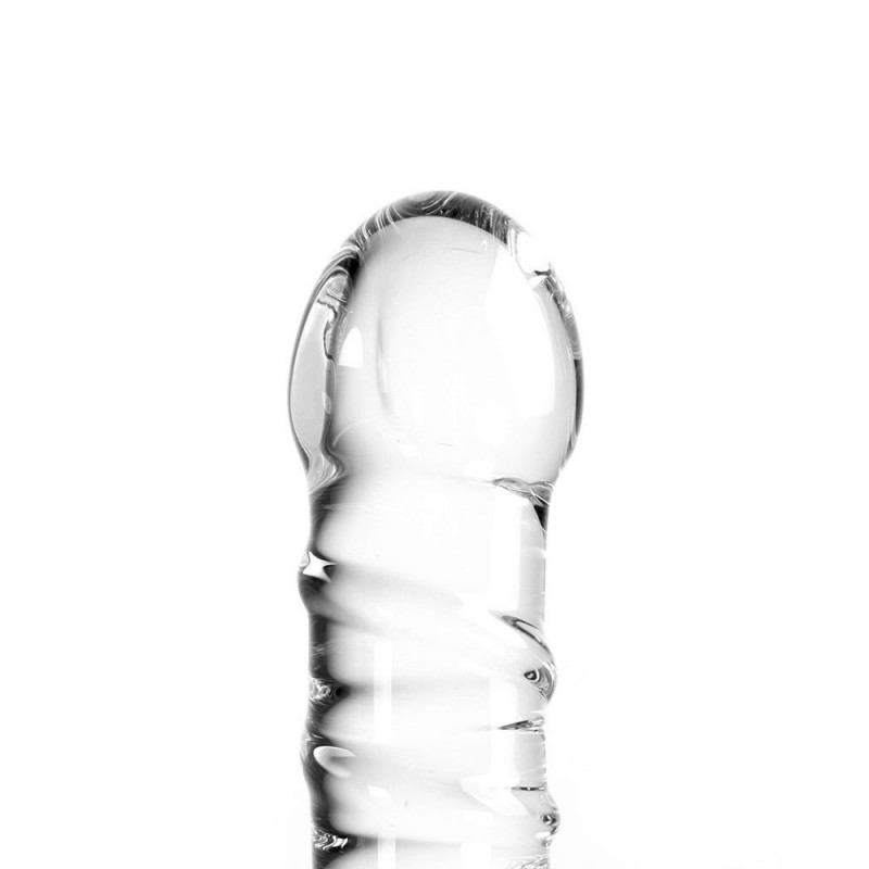 Dildo Spirale En Verre Transparent Gode Verre Box Coquine