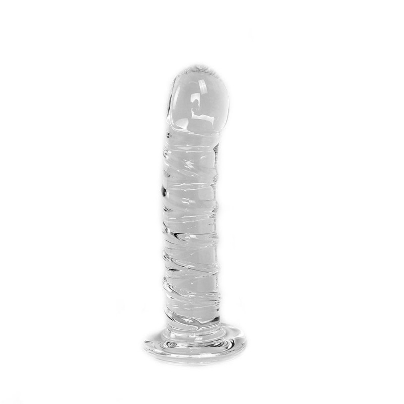 Dildo Spirale En Verre Transparent Gode Verre Box Coquine