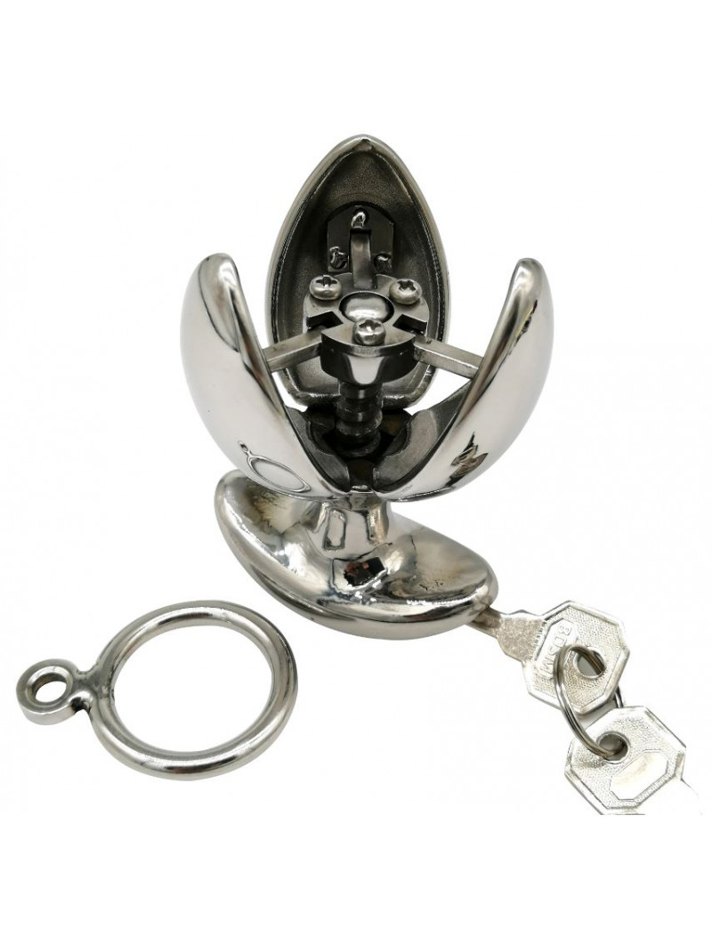 Plug Anal De Chastet Bdsm M Tal Accessoires Bdsm Boxcoquine