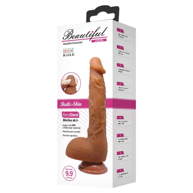 Dildo Réaliste 25 cm Avec Ventouse Large Choix de Gode Box Coquine