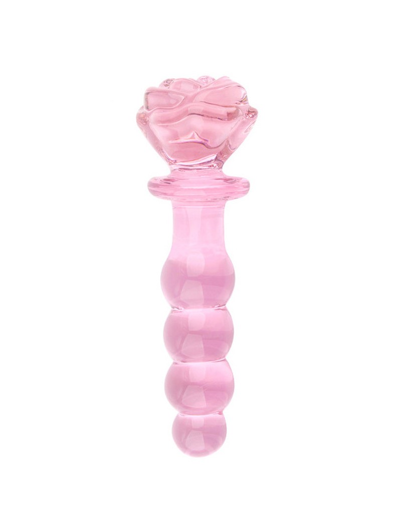 Plug Anal Fleur Verre Boules Dildo Anal Sexy Boxcoquine Fr