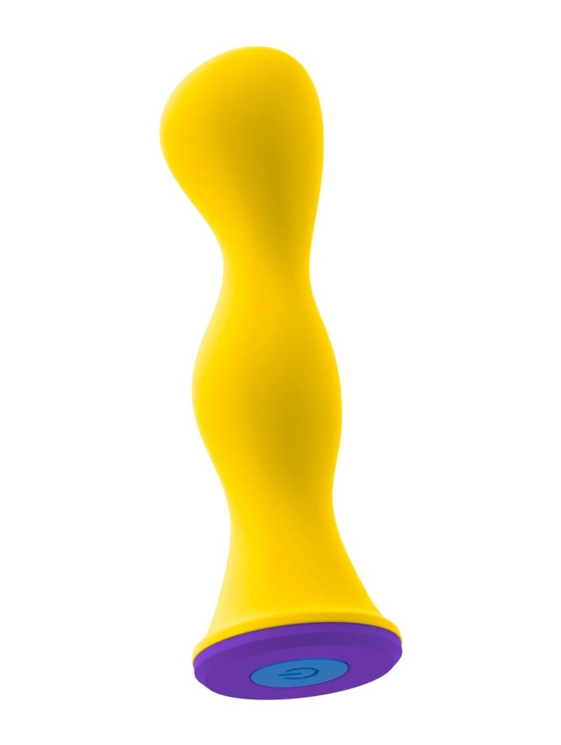 Stimulateur Anal Vibrant Jaune Bunt Box Coquine