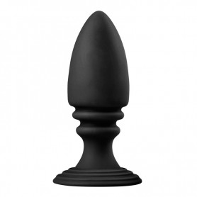 Plug Anal Ventouse Strié 13x4.5cm