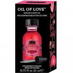 Huile d'Amour Chauffante Rêves de Fraises Oil Of Love