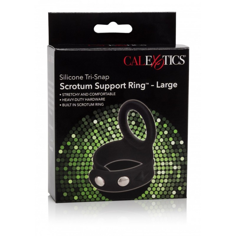 Anneau De Pénis Et étireur De Testicules Calexotics Admiral - Silicone, Sans Phtalate, Neuf