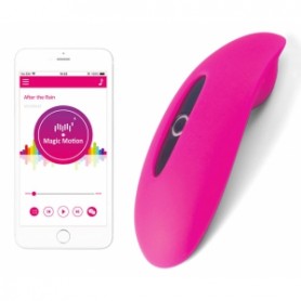 jouet en silicone rose avec application mobile gratuite