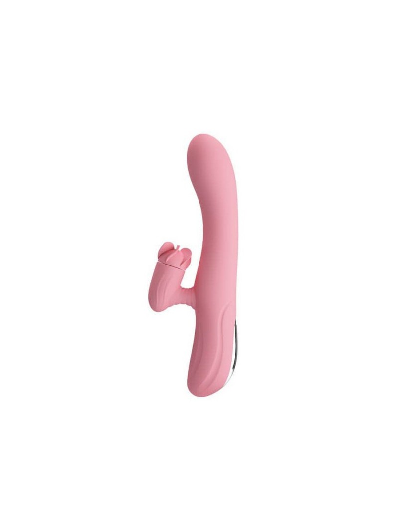 Gode Vibromasseur - 18,5 Cm - Rose Ou Mauve - Vibrations Unisexe - ABS