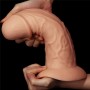 Gode Ventouse 9,5" Curved Realistic 20x6,5 Lovetoy