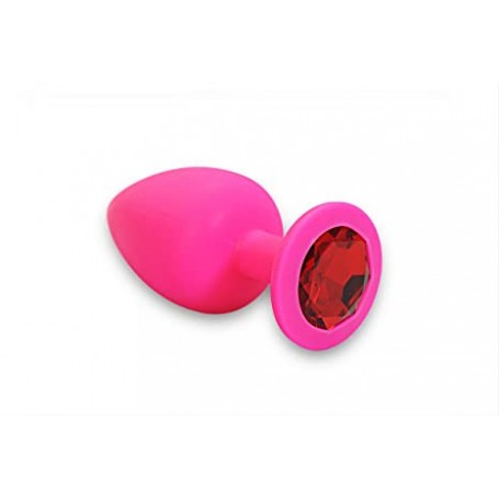 Plug Anal Silicone Rose Bijou Rouge