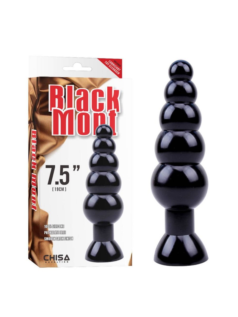 Plug Anal XXL Boules Black Mont - Achetez Plug Anal Pas Cher