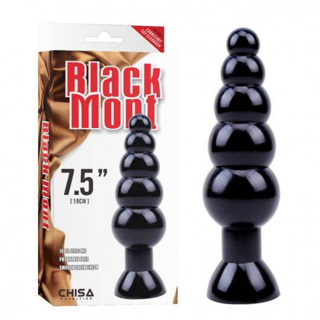 Plug Anal XXL Boules Black Mont