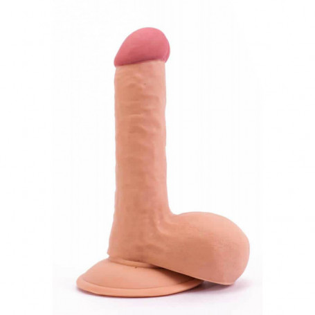 Gode Ventouse 19.5x3.5cm Ultra Soft Dude 7.5" LoveToy