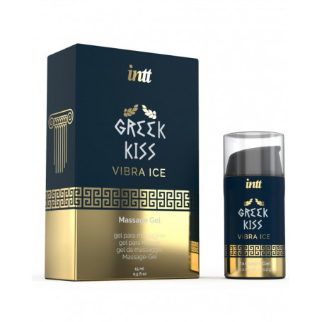 Gel Relaxant Anal Embrassable à Effet Froid Greek Kiss Intt