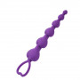 Chapelet Anal Silicone Cœur de Plaisir