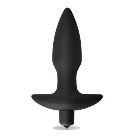 Plug Anal Silicone Noir Vibrant