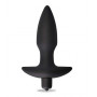 Plug Anal Silicone Noir Vibrant