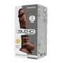 Gode Ventouse XXL Réaliste Chocolat 23x4.7cm 9" Model 1 SilexD