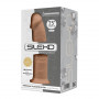 Gode XXL Ventouse Réaliste Thermoréactif 19x4,6cm 7,5" Model 2 SilexD