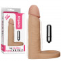 Cockring Vibrant Gode Double Pénétration 5.8" Lovetoy