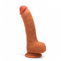 Dildo Réaliste Ventouse Marron X-Men