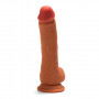 Dildo Réaliste Ventouse Marron X-Men