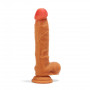 Dildo Réaliste Ventouse Marron X-Men