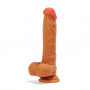 Dildo Réaliste Ventouse Marron X-Men