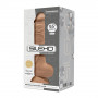 Gode Ventouse Réaliste Thermoréactif 24x4.5cm 9.5" Model 3 SilexD