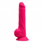 Gode Ventouse Réaliste Thermoréactif 24x4.5cm 9.5" Model 3 SilexD