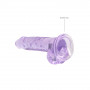 Gode Réaliste avec Testicules Crystal RealRock 18x3,5cm