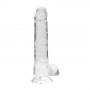 Gode Réaliste Transparent 20cm RealRock