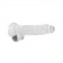 Gode Réaliste Transparent 20cm RealRock