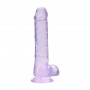 Gode Réaliste Transparent 20cm RealRock