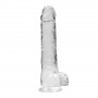 Gode Réaliste Jelly 25x4,5cm RealRock