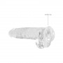 Gode Réaliste Jelly 25x4,5cm RealRock