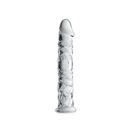 Gode Verre Sexe Réaliste Glossy n°4