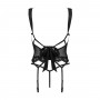 Corset Ouvert Devant Noir Setilla Obsessive