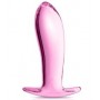 Plug Anal Verre Arrêt Ancre Glossy