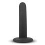 Gode Ventouse Lisse Silicone Black