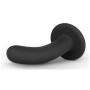 Gode Ventouse Lisse Silicone Black