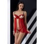 Babydoll Rouge Ouverte Passion Lingerie