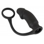 Cockring Plug Anal Vibrant Black Velvets