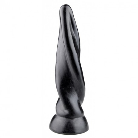 Dildo Noir Forme Vrille