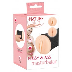 Masturbateur Vagin et Anus Nature Skin