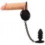 Cage à Testicules avec Plug Anal Black Velvets