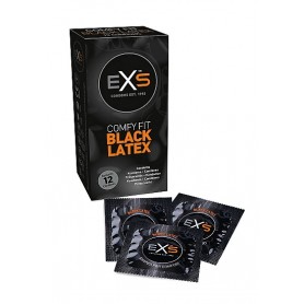 Préservatifs Black Latex x12