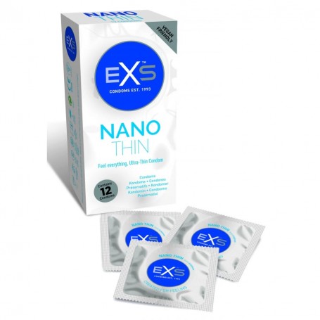 Préservatifs Fins Nano Thin x12