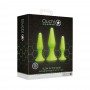 Coffret plug Anal Phosphorescent Ouch