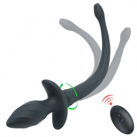 Plug Queue Frétillante de Chien Vibrant 8,5x4cm